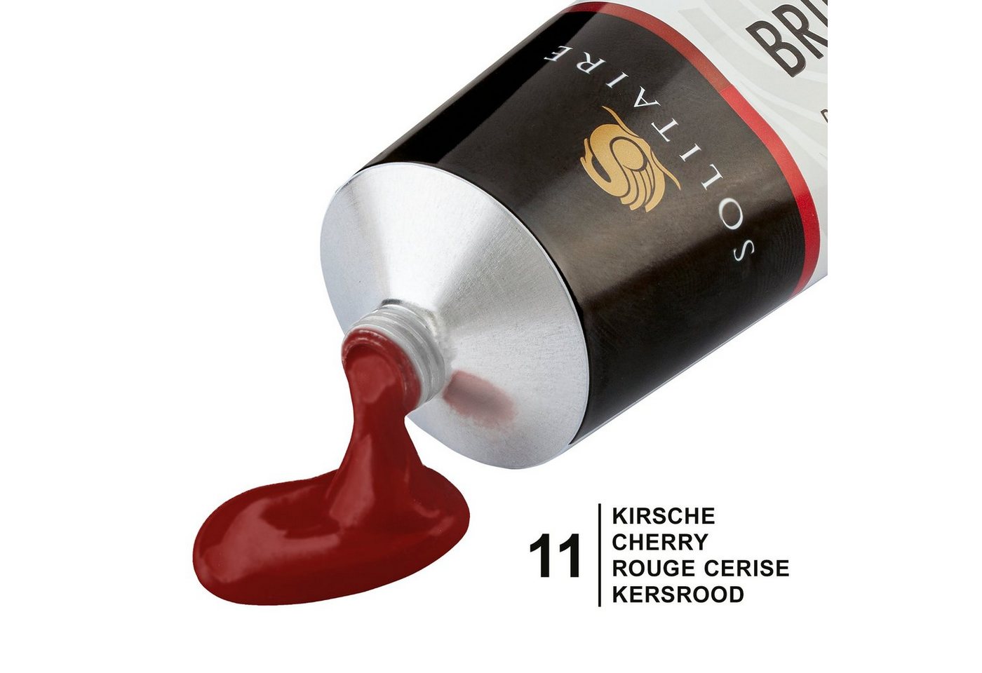 Thumbnail - Solitaire Brilliant Schuhcreme - Pflegecreme für alle Glattleder Schuhcreme