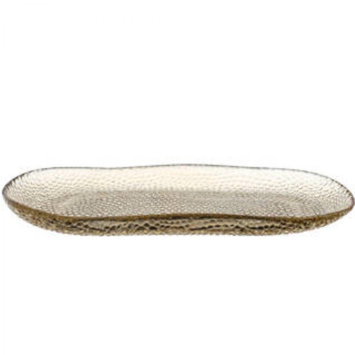 LEONARDO Servierplatte Leonardo Servierplatte Riposo Braun (35x17cm)