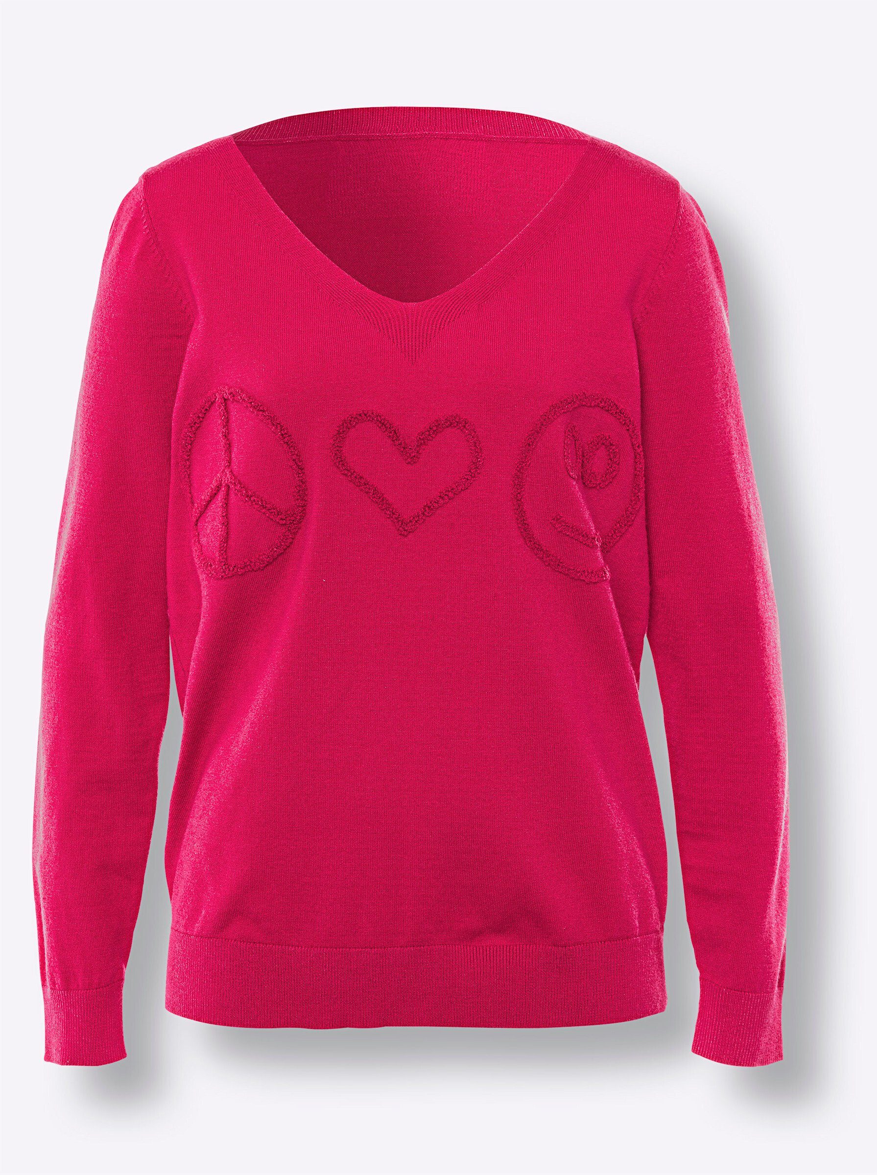 heine Strickpullover Feinstrickpullover .