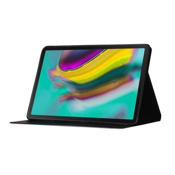 Wigento Tablet-Hülle Für Samsung Galaxy Tab A7 Lite 2021 8.7 Motiv 19 Tablet Tasche Kunst Leder Hülle Etuis