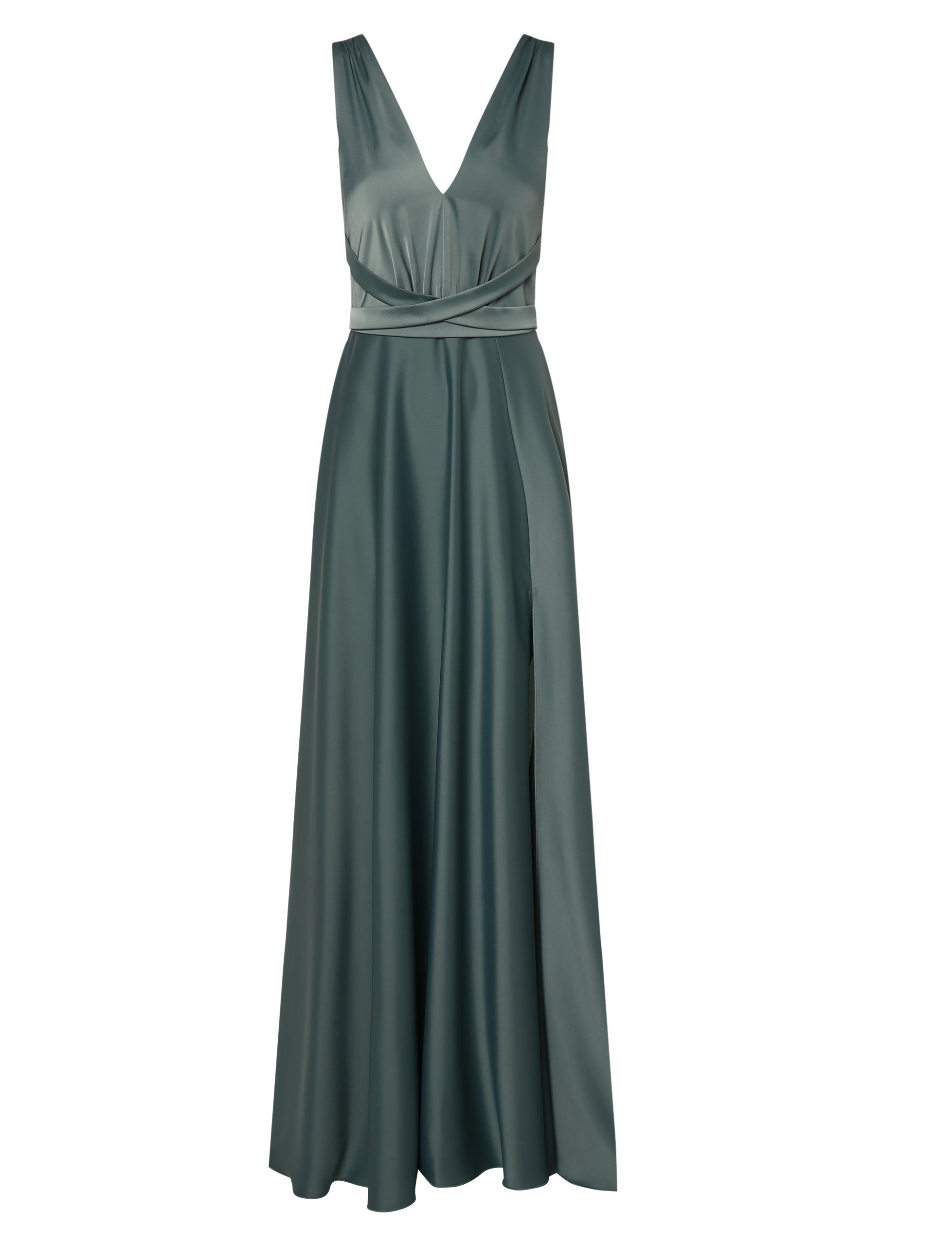 Marie Lund Abendkleid petrol