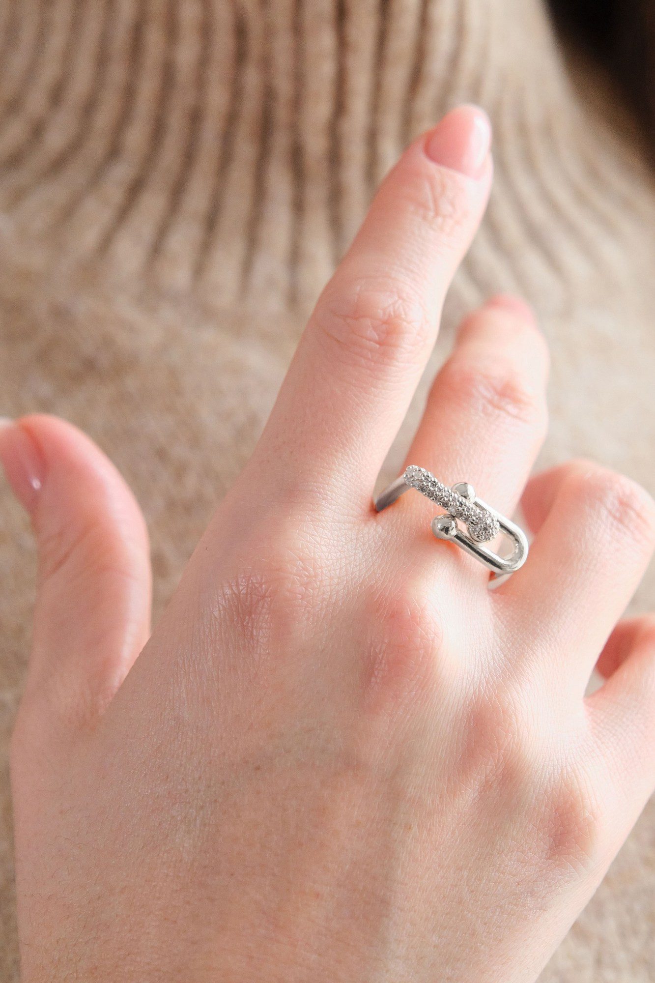 Heliophilia Silver Fingerring BRASS BODY, Adjustable R1385 günstig online kaufen