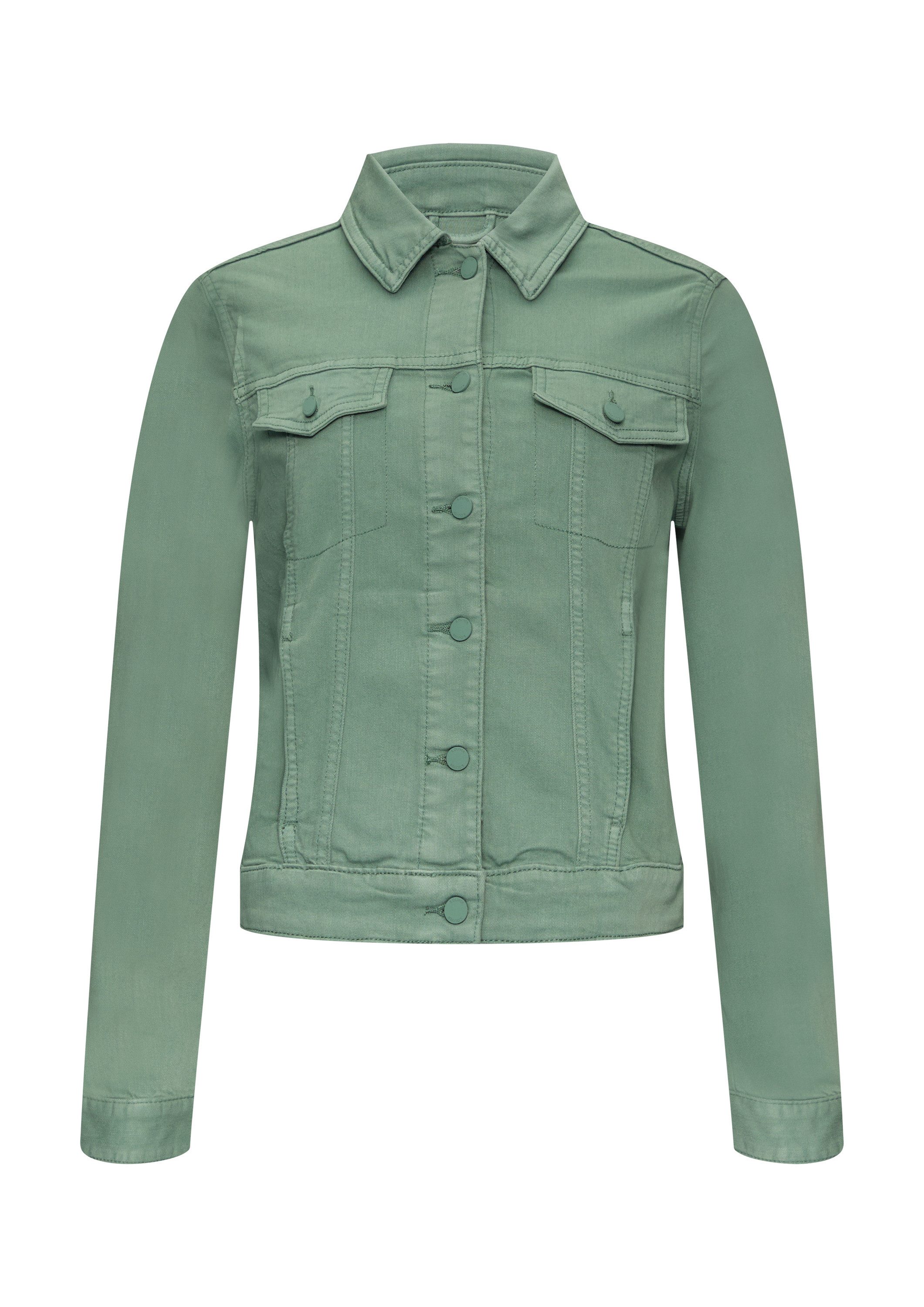 s.Oliver Funktionsjacke Indoor-Jacke Jeansjacke aus Viskosemix günstig online kaufen