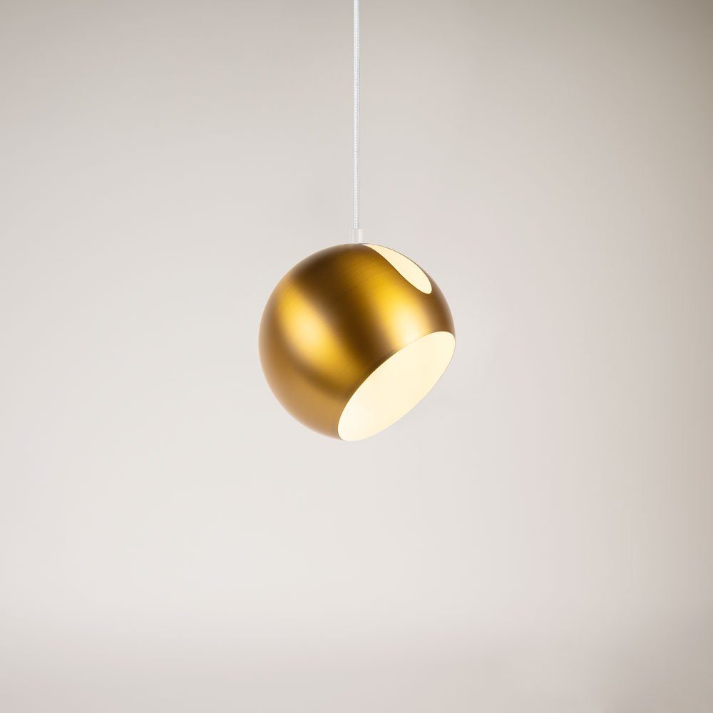 s.luce Pendelleuchte Pendelleuchte Ball tauschbarer Schirm günstig online kaufen