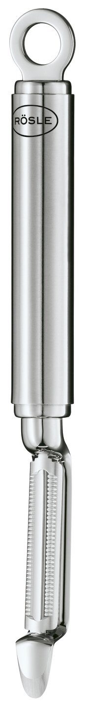 RÖSLE Овощечистка, Tomaten- und Kiwischäler mit Strunkentferner, Edelstahl 18/10