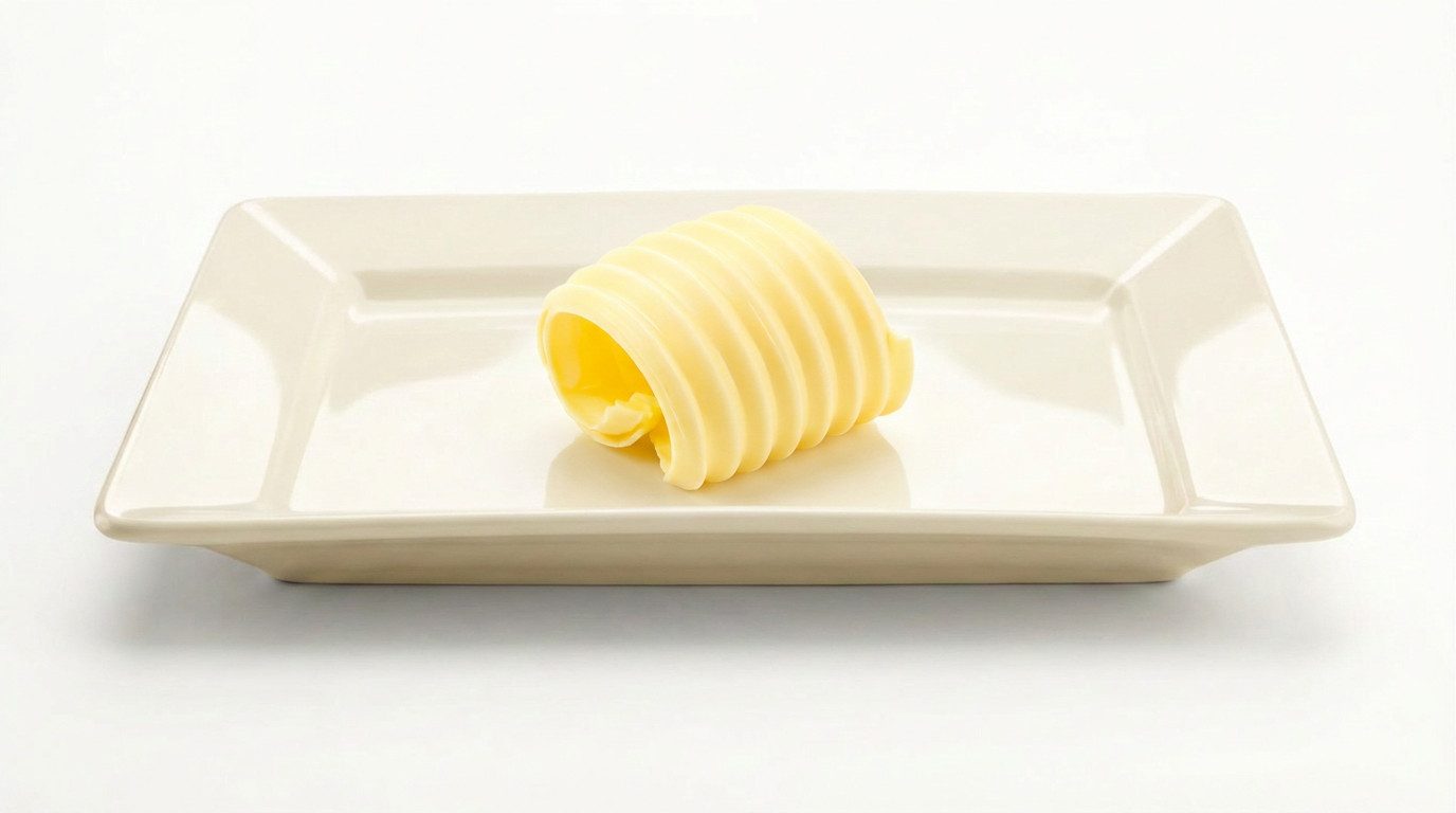 Maxwell & Williams Butterdose Butterbrüder Copenhagen Landhaus Küche, halbe Butterdose 125 gr, (Deckel + Schale), Porzellan Butterglocke klein, 125 Gramm, cozy altweiß mini, Frühstück