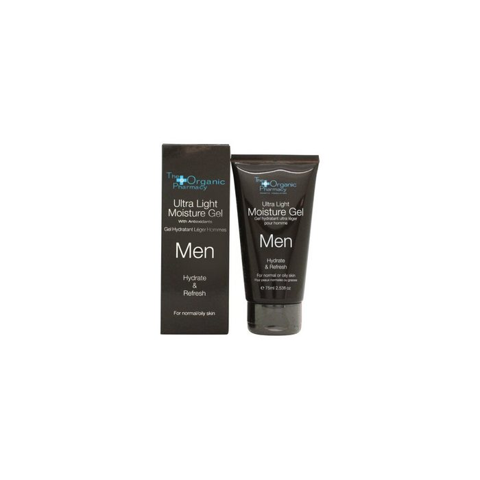 The Organic Pharmacy Tagescreme The Organic Pharmacy Men Ultra Light Moisture Gel For Normal Oily Skin Packung
