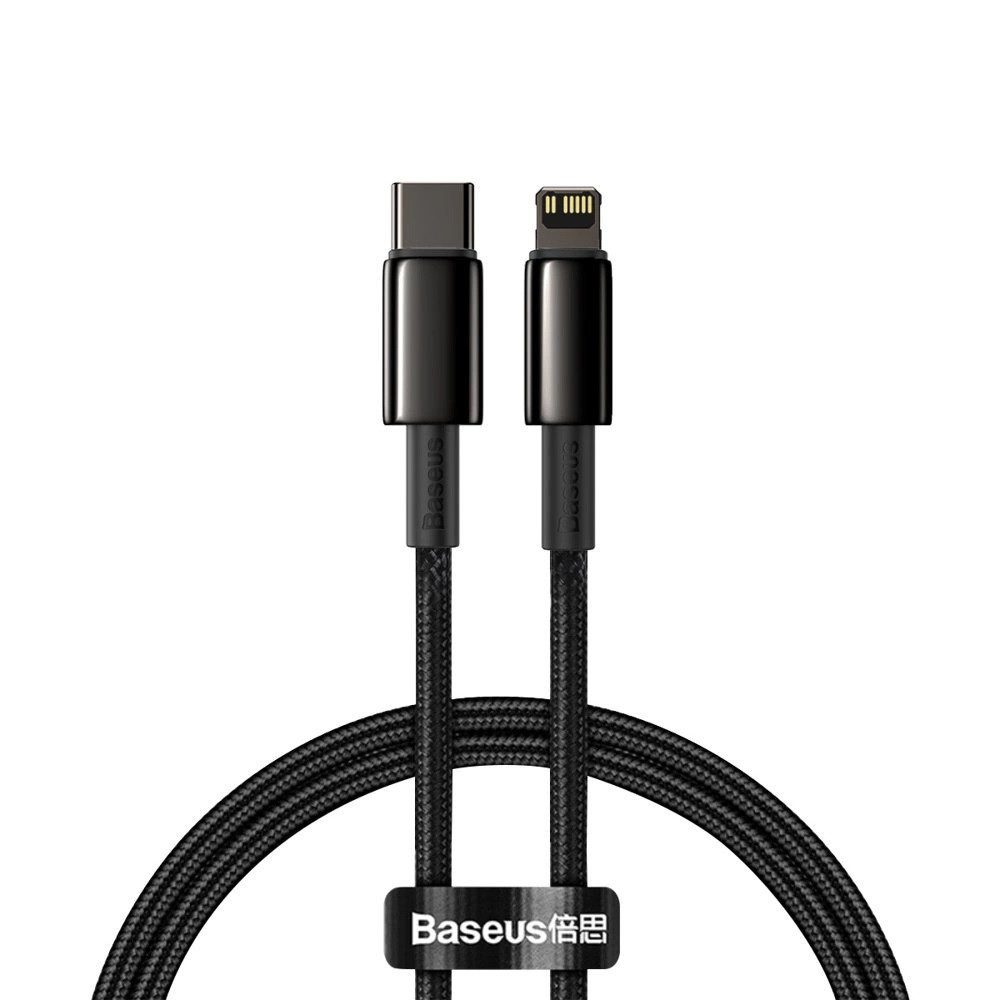 Baseus Datenkabel kompatibel mit USB-C und iPhone PD-Kabel 20 W 1 m Smartphone-Kabel, (100 cm)