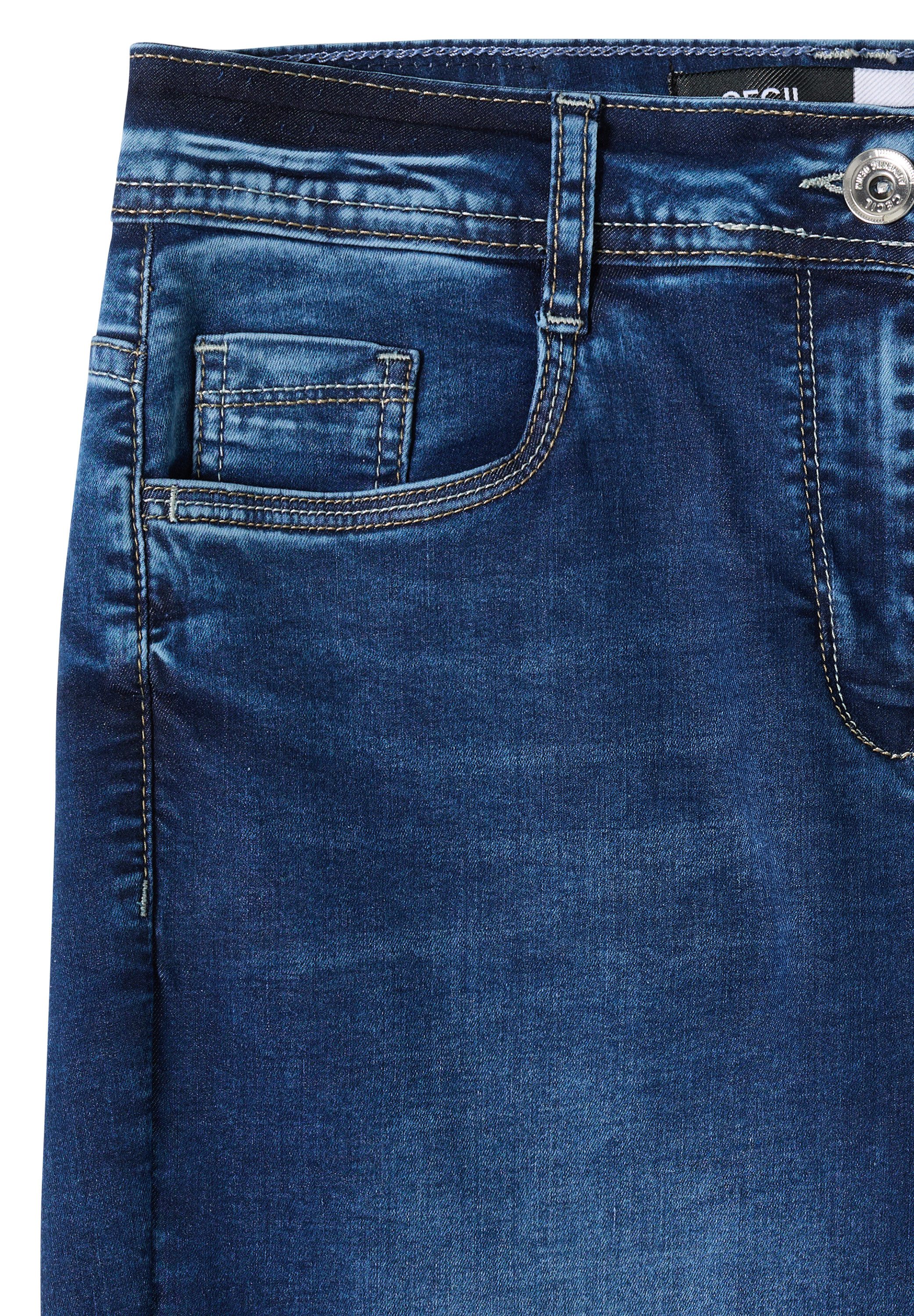 CECIL Loose-fit-Jeans in 3/4-Länge – Bild 3 von 5
