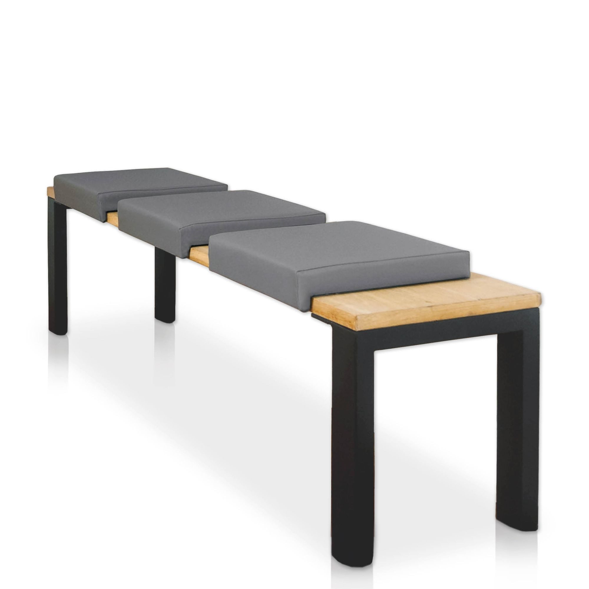 Lycce Bankauflage Lycce Bankauflage Kunstleder Klemmkissen 1 Leiste, weiche Polsterung, (1 St), Kunstleder (100.000 Scheuertouren), extra hohe Polsterung