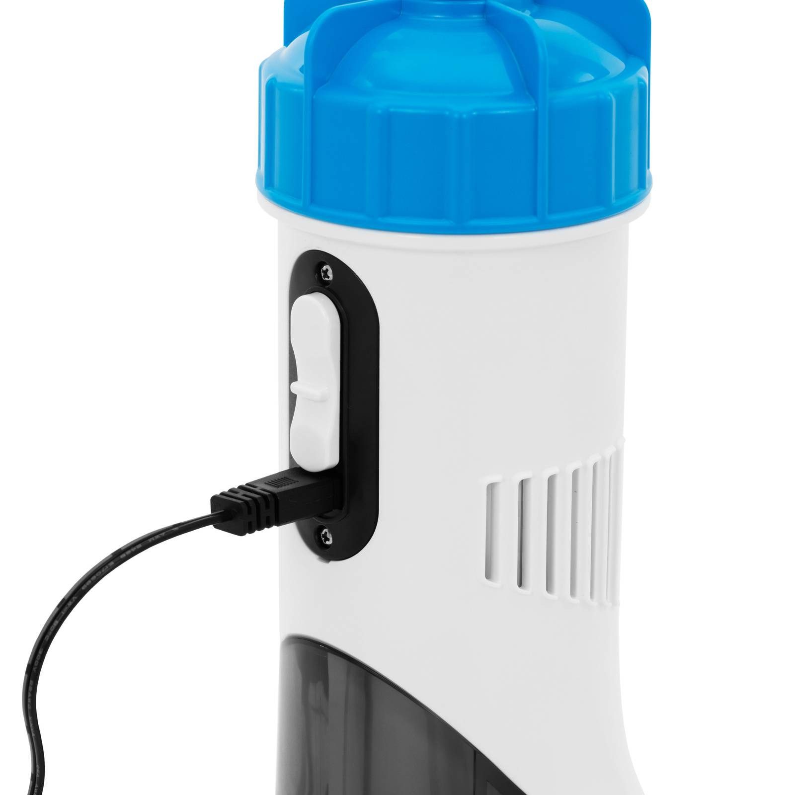 Hillvert Poolbodensauger Poolsauger Akku mit Schhwenkkopf Akkupoolsauger Pool-Akkusauger