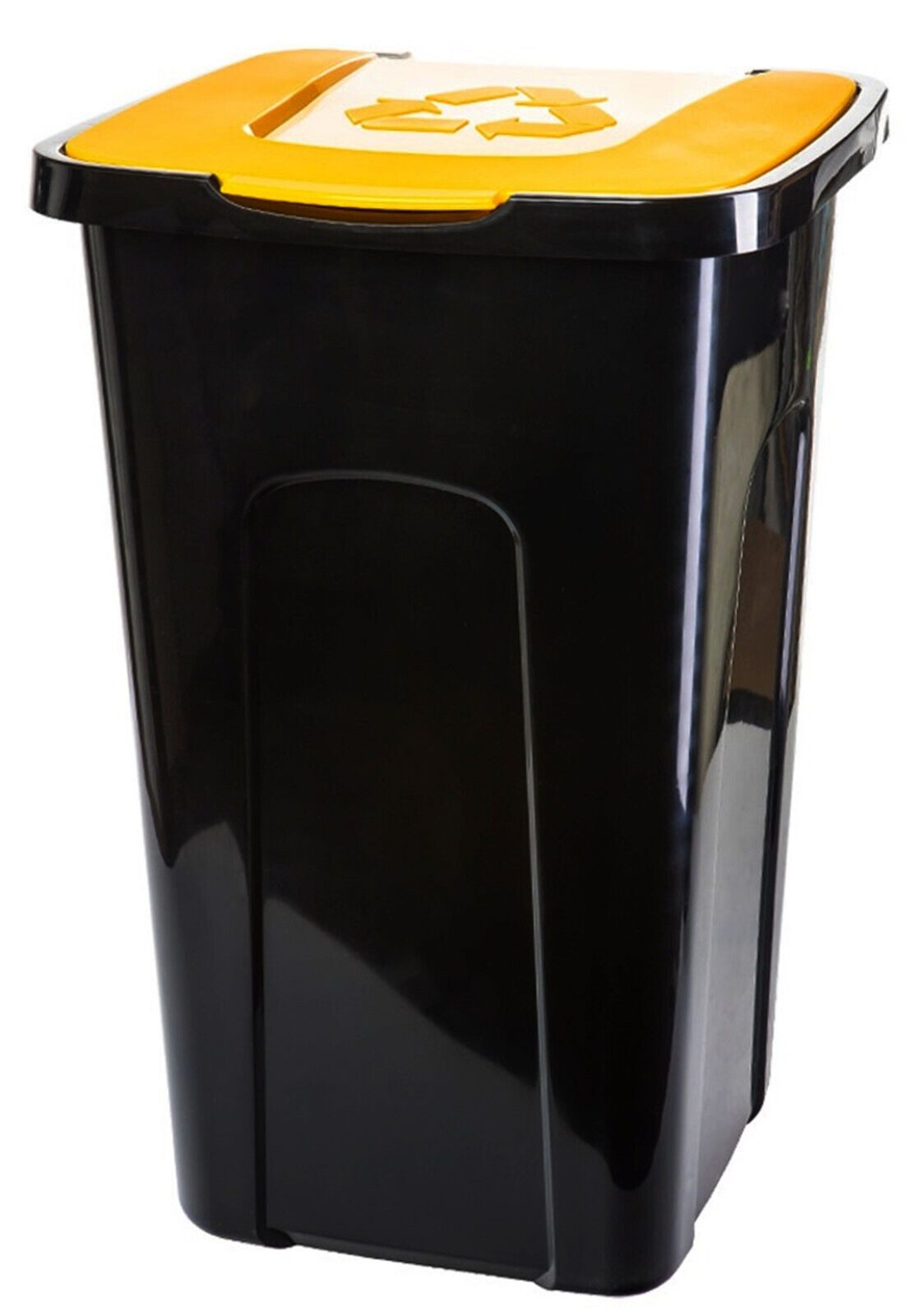 Centi Mülleimer Abfalltonne 50L Recycling Mülltonne mit Klappdeckel