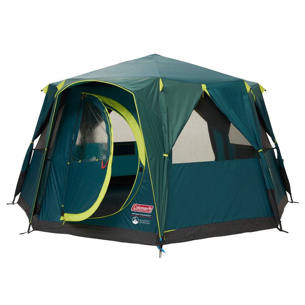 Tunnelzelt 8 COLEMAN 8 Octagon BlackOut, Personen: