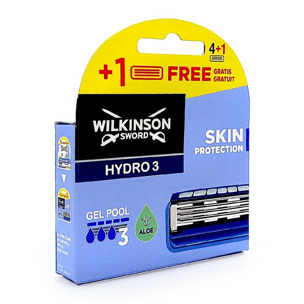 Protection Skin Rasierklingen Wilkinson 5er Rasierklingen, Pack Hydro 3 Wilkinson