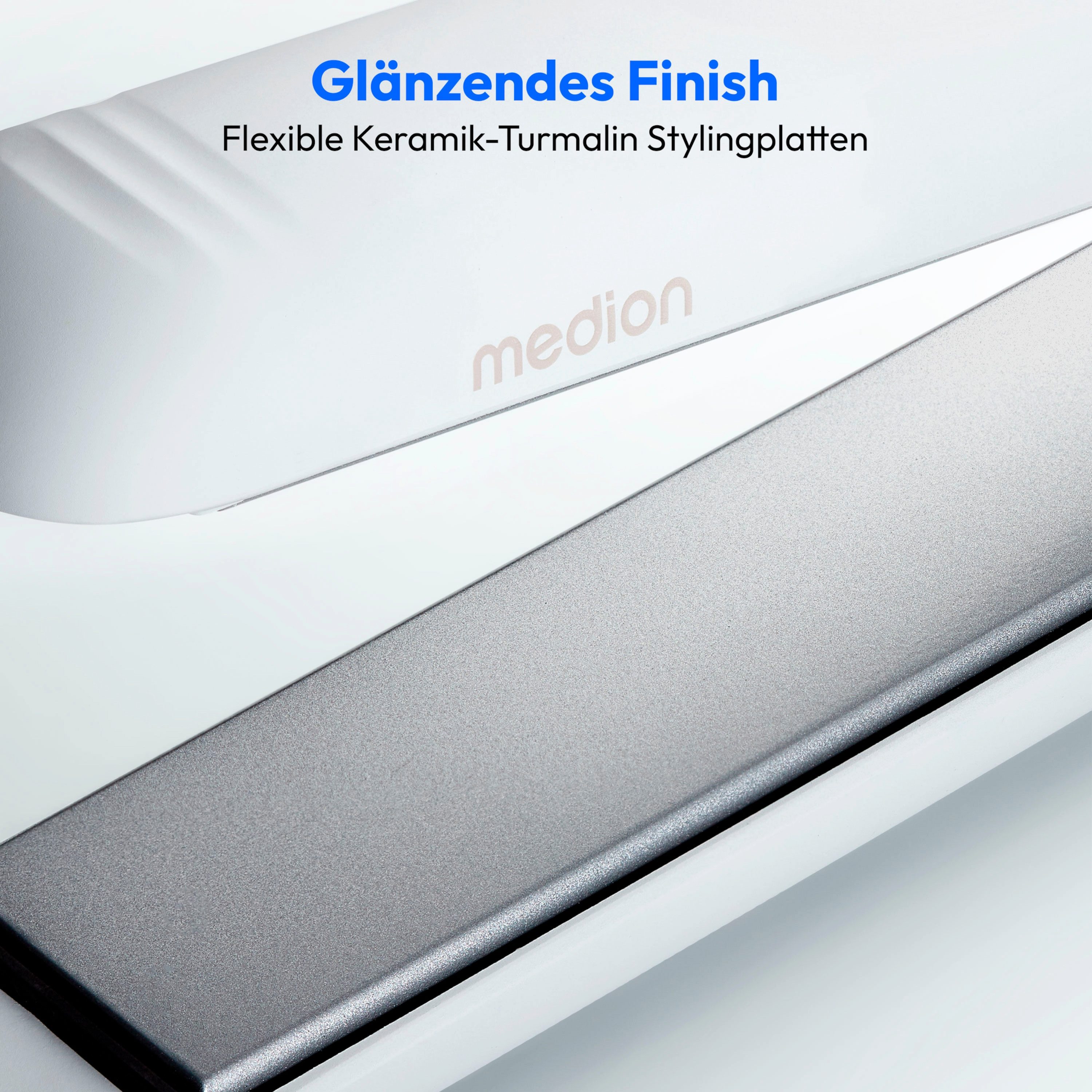 Medion® Glätteisen MEDION LIFE HS1 Glätteisen (MD19925), Glätteisen MD19925, 	Schutzkappe