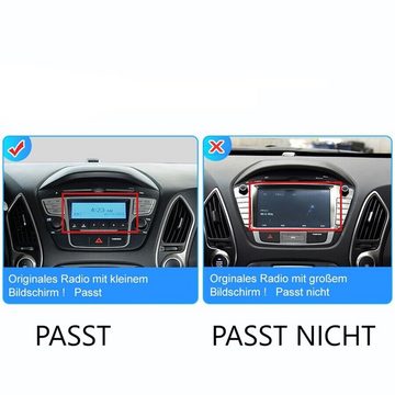 GABITECH für Hyundai ix35 2009-2015 Android 13 Autoradio GPS Navi Wifi MP5 USB Einbau-Navigationsgerät (Drahtlos Carplay und Android Auto. Octa-Core)
