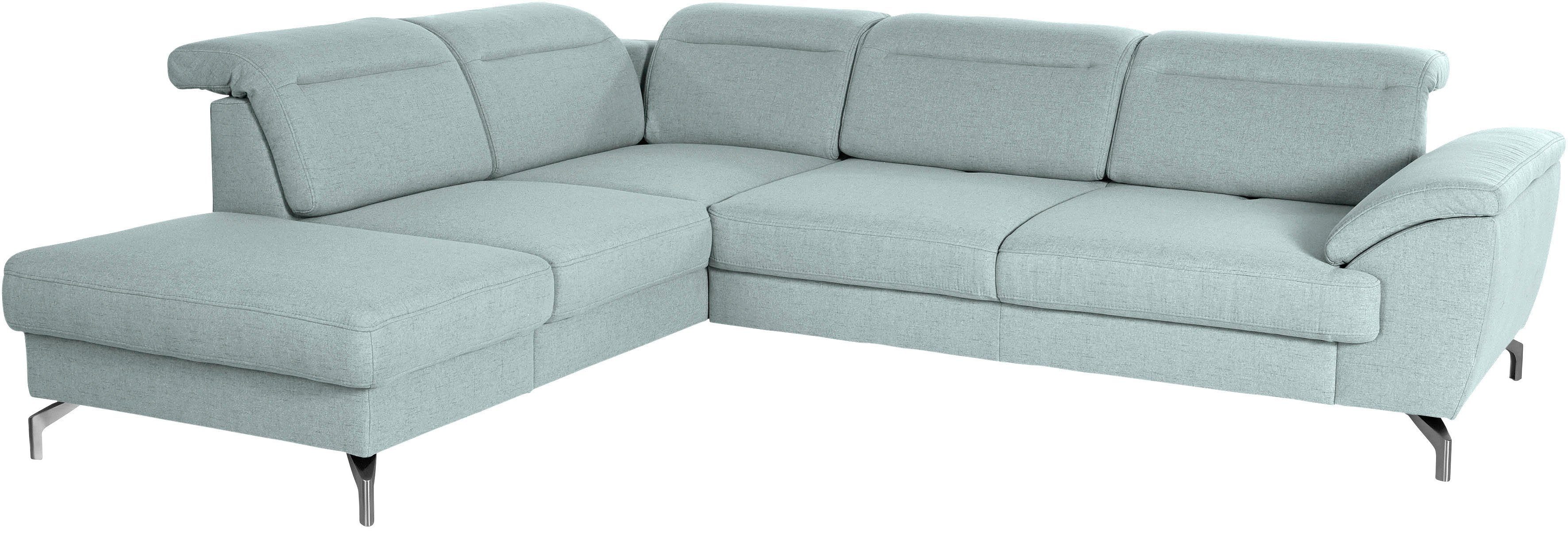 sit&more Ecksofa Percy L-Form, 12 cm günstig online kaufen