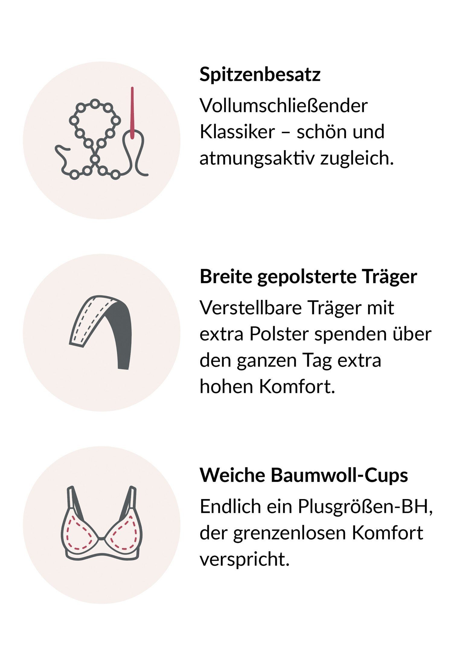 GLAMORISE Bügelloser BH Magic Lift