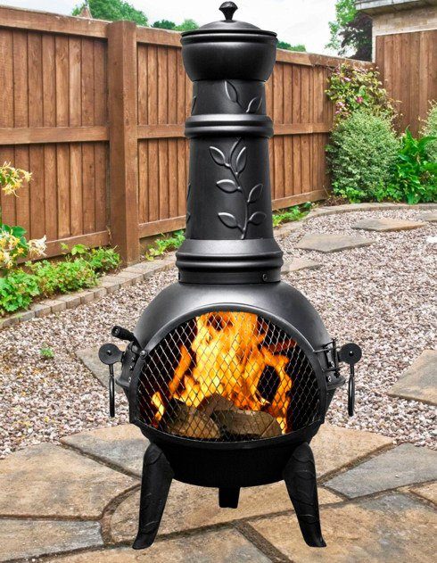 Buschbeck Grillkamin Leaf 136, BxTxH: 48x48x136 cm