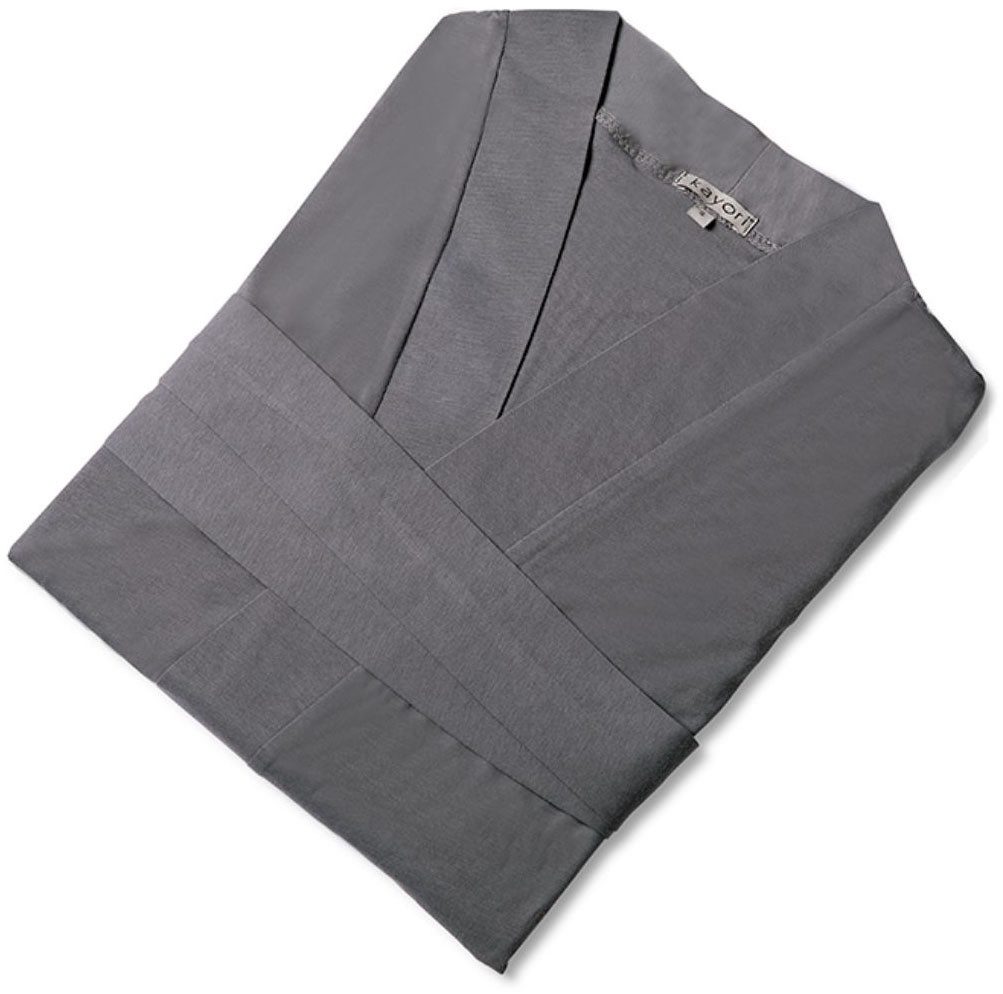 Kayori Bademantel Saigon, Kurzform, Baumwolle, Gürtel, günstig online kaufen