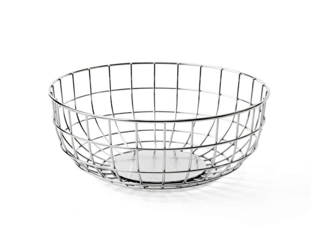 Menu Salatschüssel Menu Wire Bowl Silber