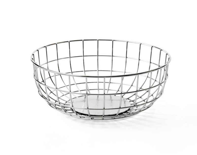 Menu Salatschüssel Menu Wire Bowl Silber, Stahl