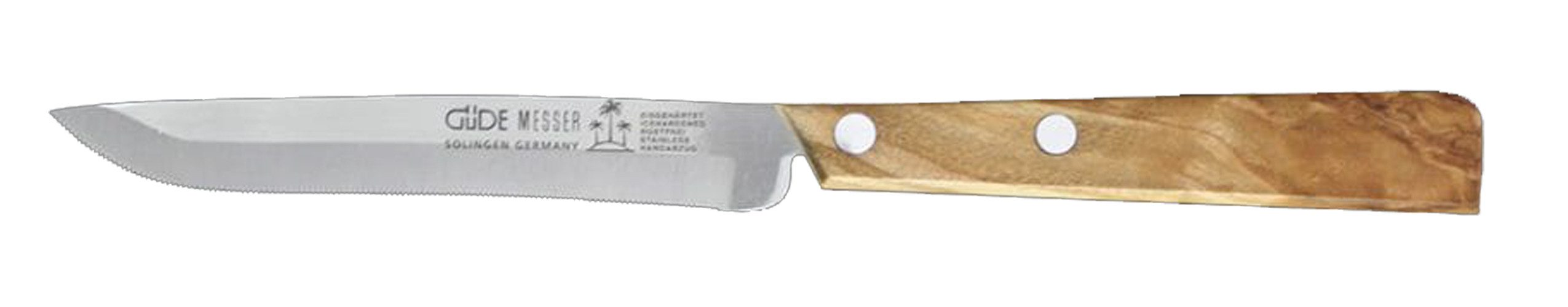 Güde Ножи Solingen Allzweckmesser Güde Universalmesser Olivenholz 10cm