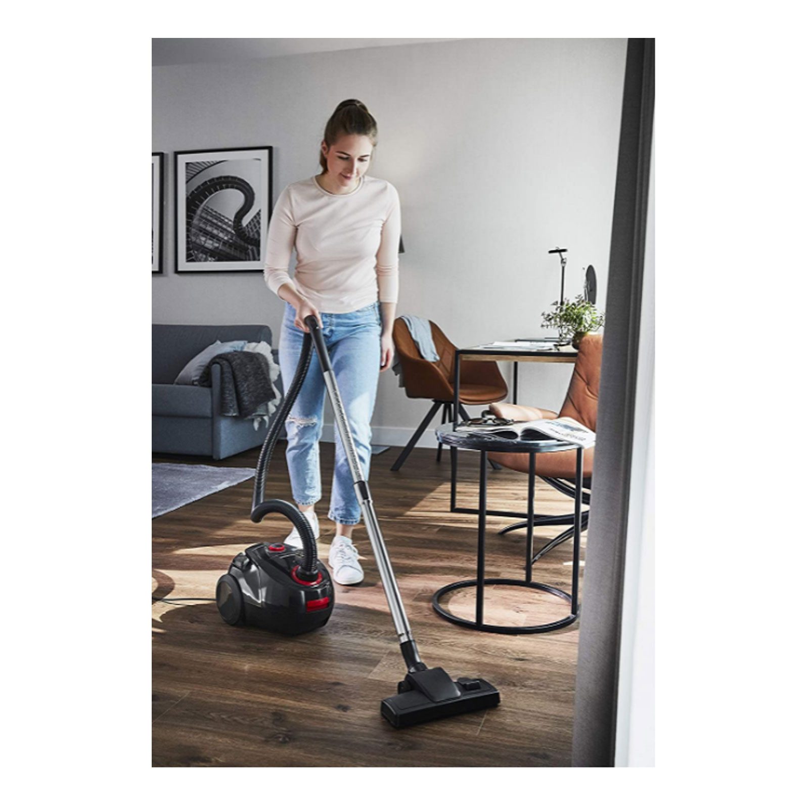Grundig Bodenstaubsauger VCC 3850 A, 800 W, Stufenlose Saugkraftregulierung – Bild 3 von 4