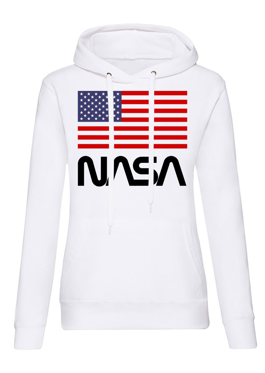 Hoodie Damen NasaUSA Raketen Hoodie