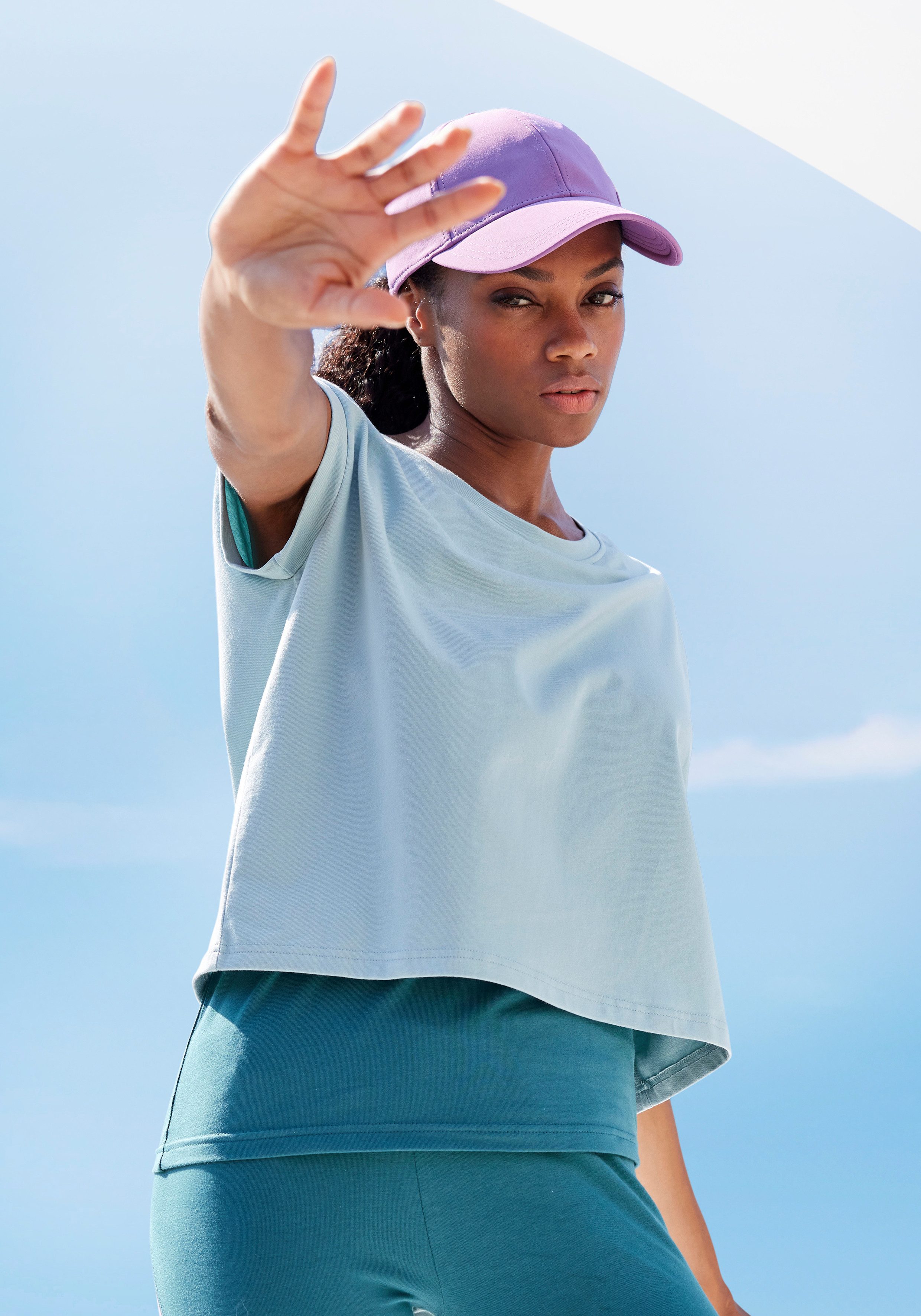 LASCANA ACTIVE 2-in-1-Shirt Sportshirt