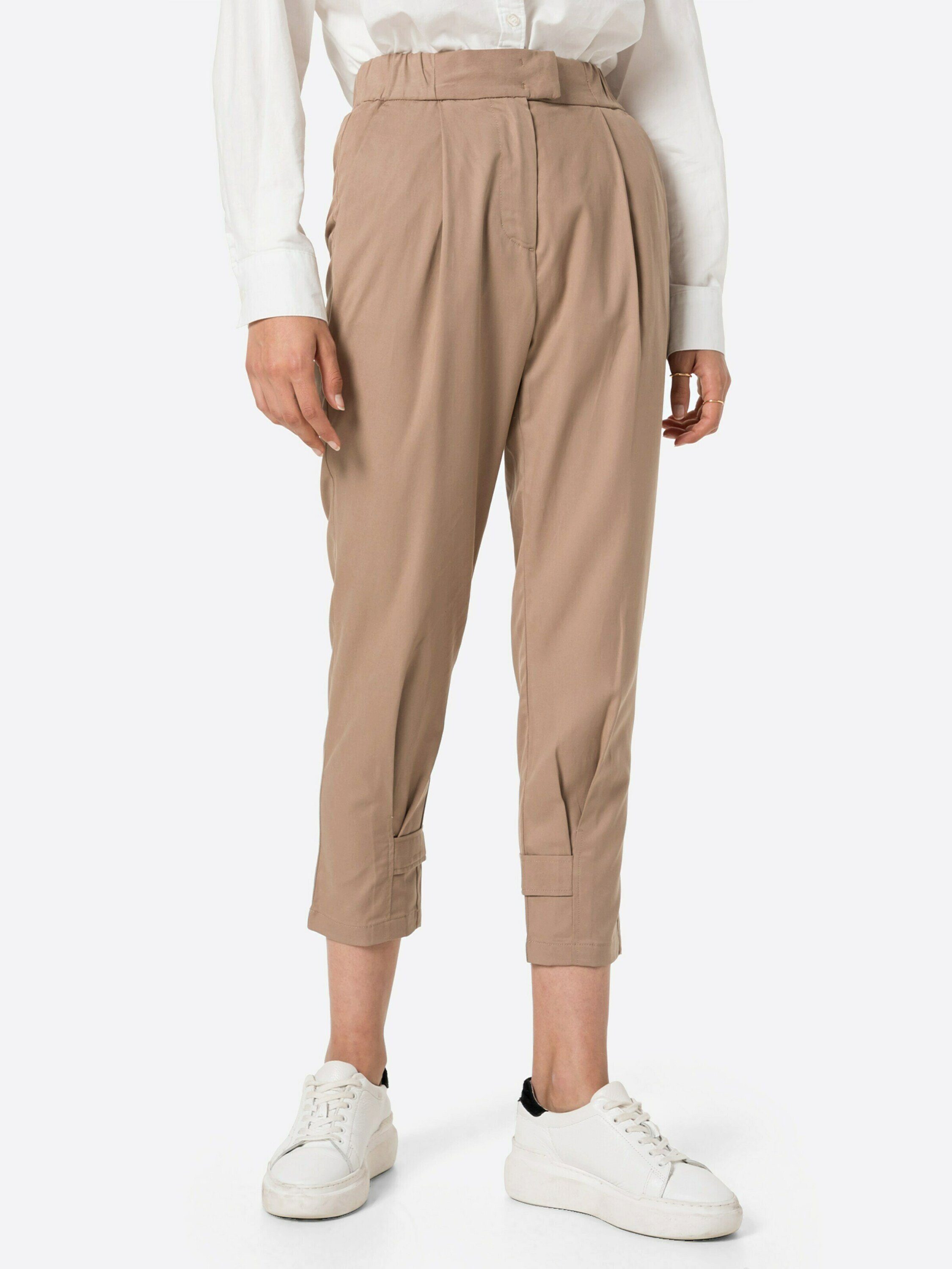 sisley Bundfaltenhose (1-tlg) Falten
