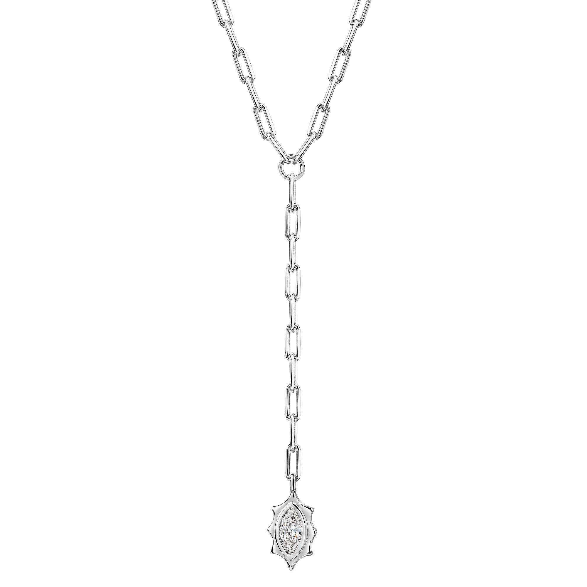 Kette mit Anhänger Schmuck Geschenk Silber 925 Halsschmuck Halskette Y-Kette