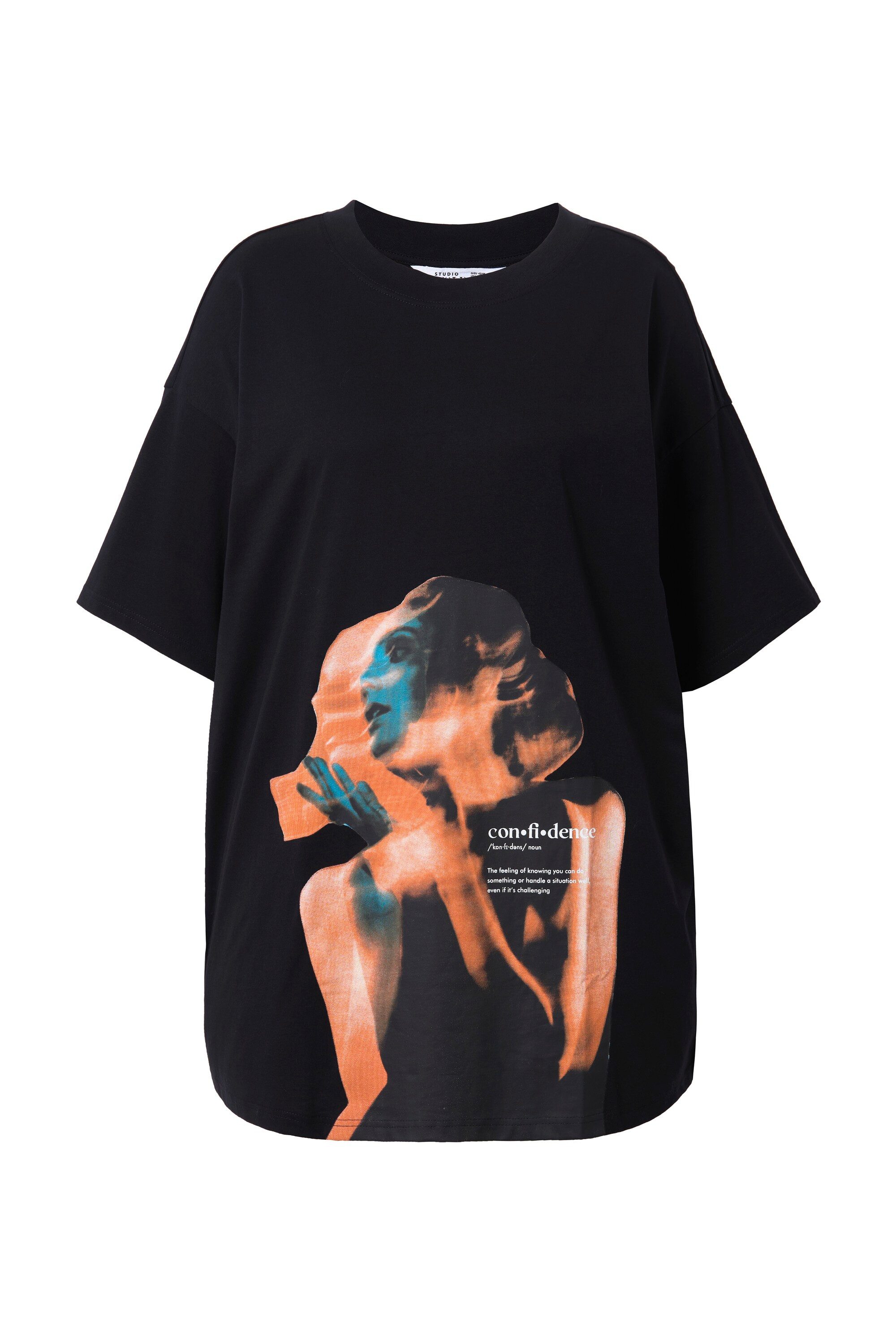 Studio Untold T-Shirt T-Shirt Oversized Rücken-Fotoprint günstig online kaufen