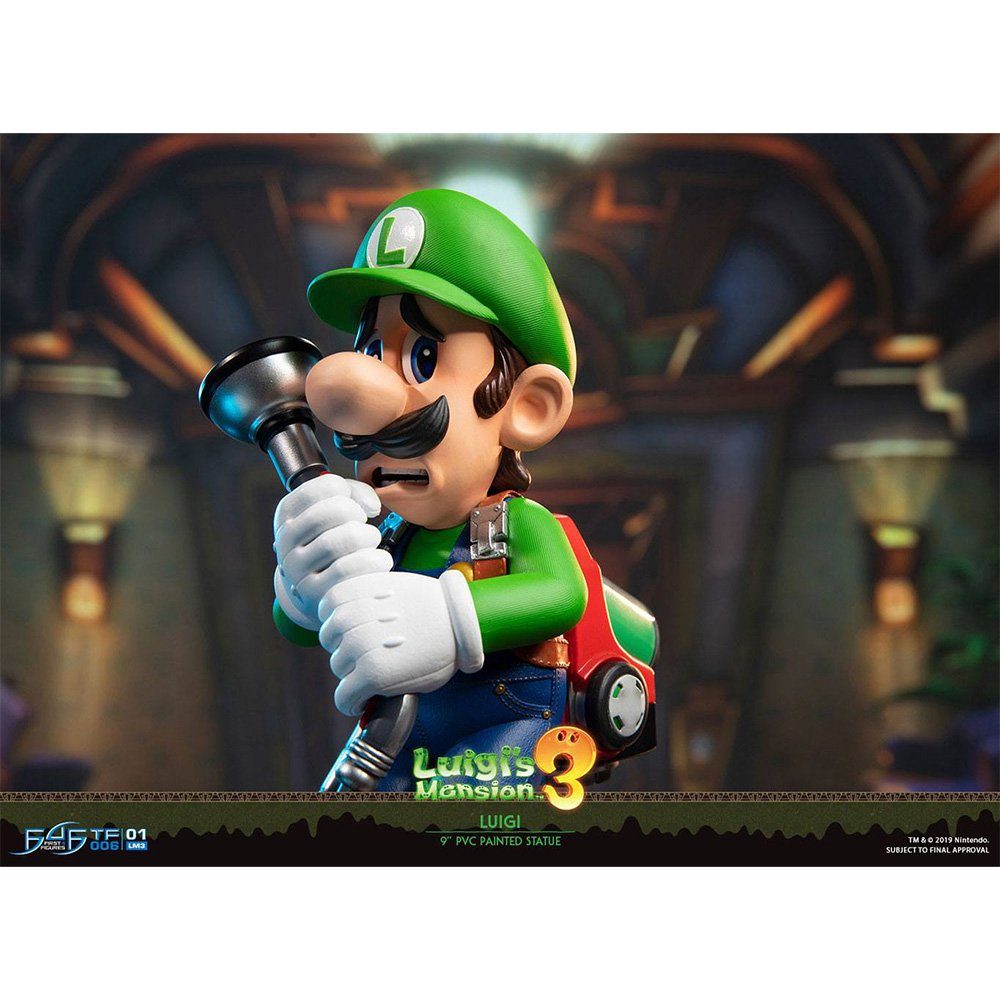 First 4 Figures Merchandise-Figur Luigi Statue (Collectors Edition) - Luigis Mansion 3