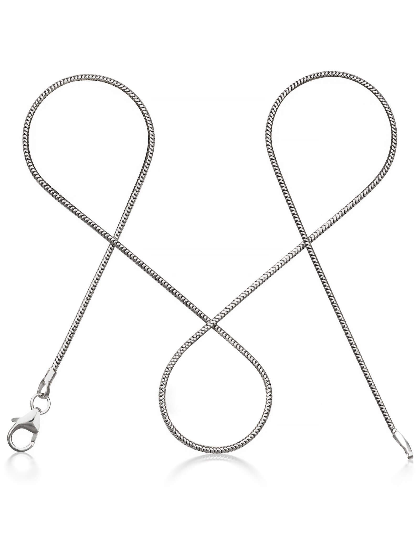 modabilé Silberkette Schlangenkette HEARTFELT, Damen Halskette günstig online kaufen