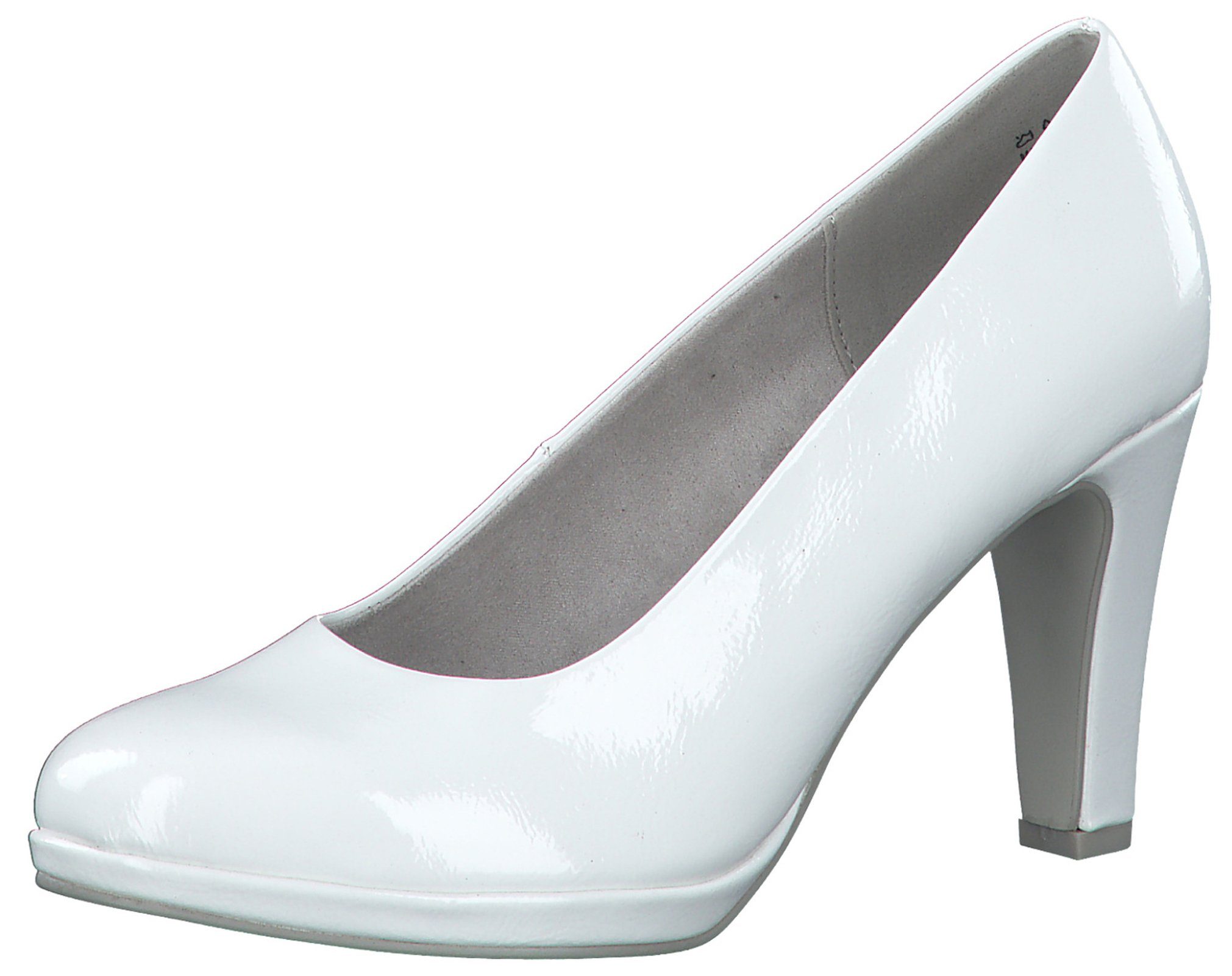 MARCO TOZZI 2-22412-20 123 White Patent Pumps