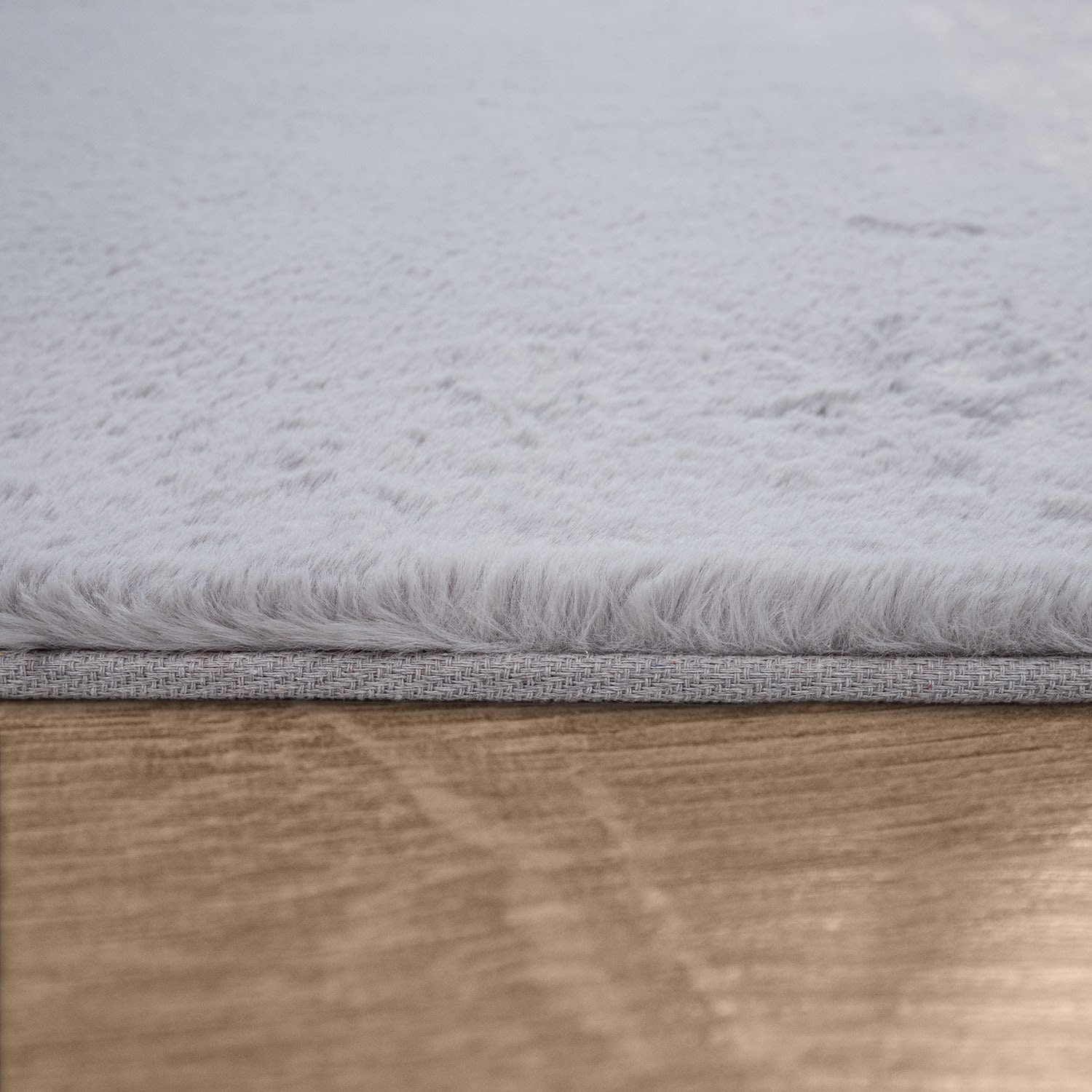 TT Home Teppich Diele, Esszimmer, Flur, Kinderzimmer, Schlafzimmer, Wohnzimmer, Oval, Höhe: 26 mm, Hochflor Teppich Schlafzimmer Kunstfell Flauschig Kaninchenfell Imitat