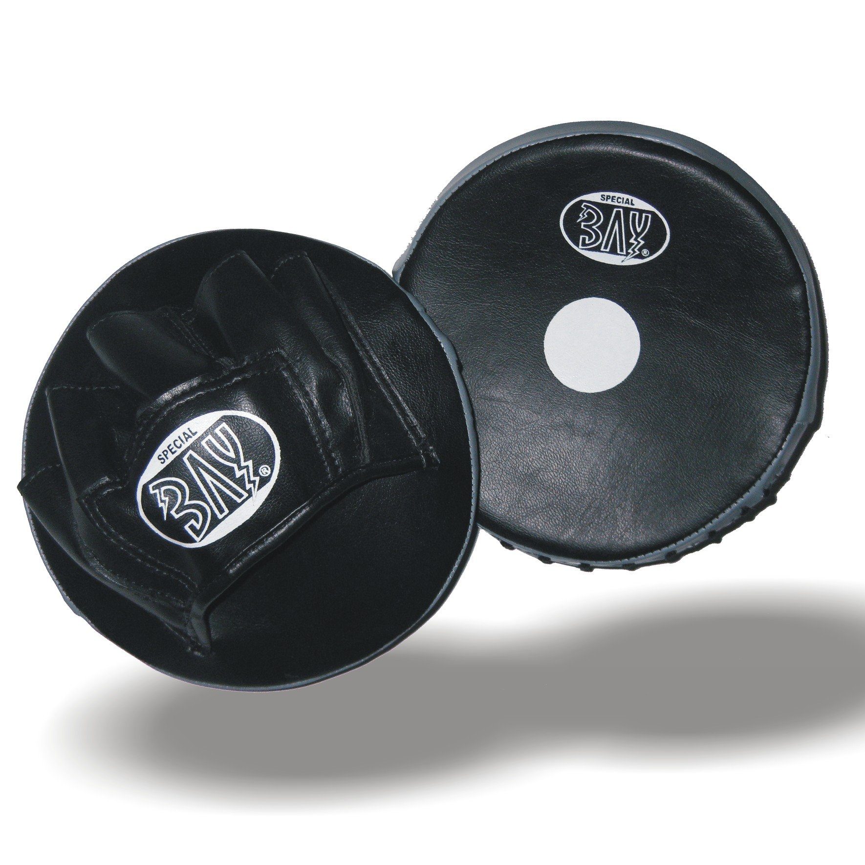 BAY-Sports Boxsack Tactical Pratzen Schlagpolster Schlagkissen Handpratzen (1 Paar, 1 Paar), "Test it and Love it" Boxen, Kickboxen, MMA, Krav Maga