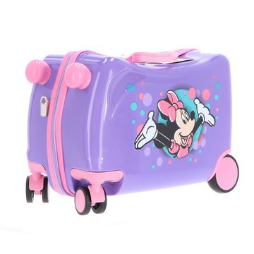 Disney Trolley Disney Minnie Maus 2 tlg Set Mädchen Kinderkoffer Strandtuch 70x140 cm, 4 Rollen
