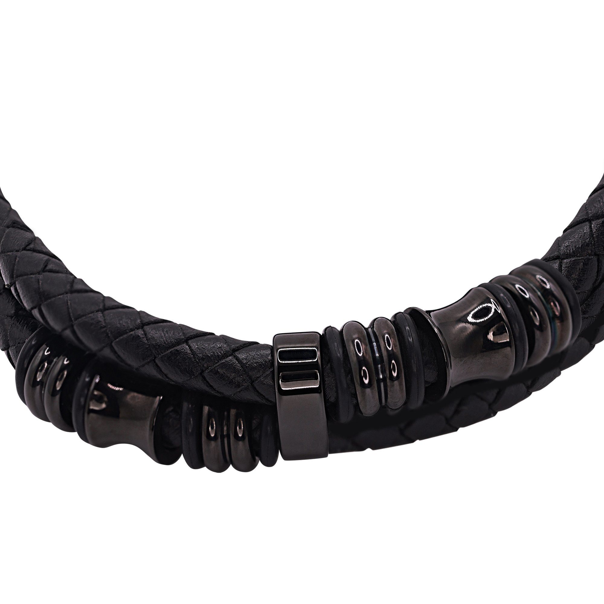 Heideman Armband Lederarmband inkl. Echtlederarmband, Geschenkverpackung), Luca (Armband, Männerarmband, Männerlederarmband