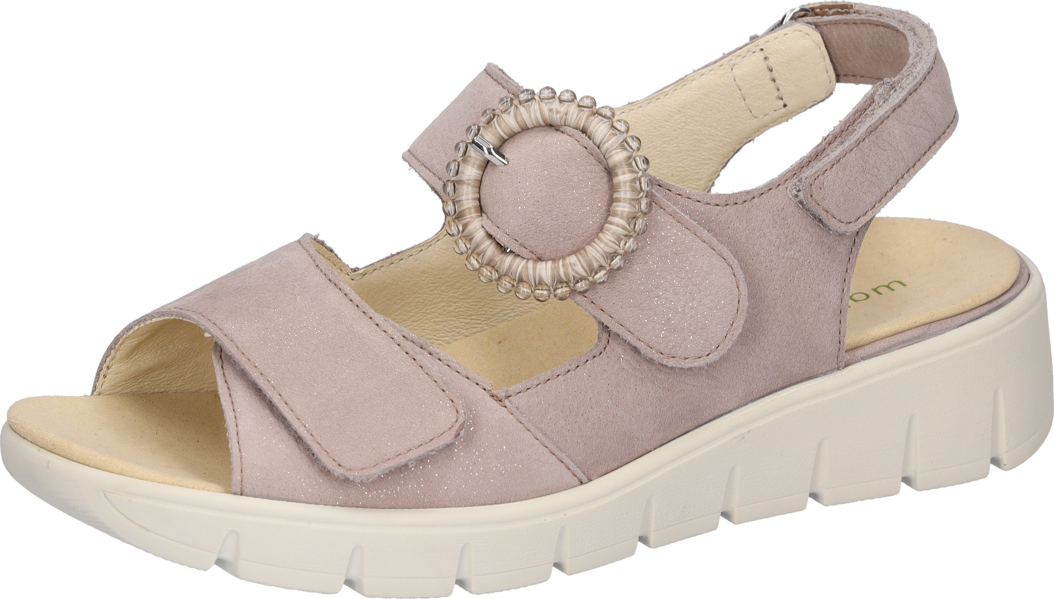 Waldläufer K-ADEA Sandale Sommerschuh, Keilsandalette mit Klettverschlüssen günstig online kaufen