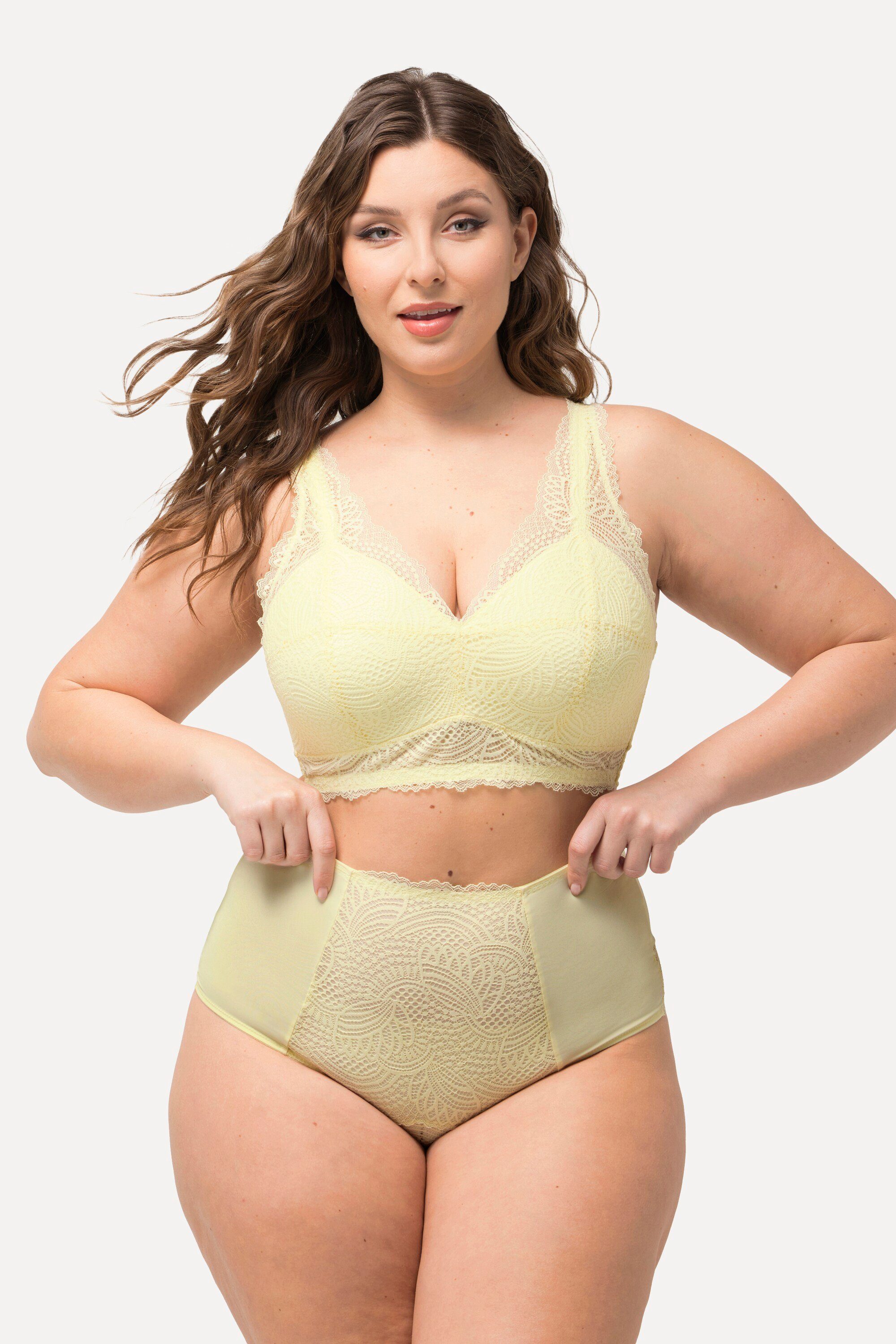Slip Maxislip Spitzeneinsatz Mikrofaser