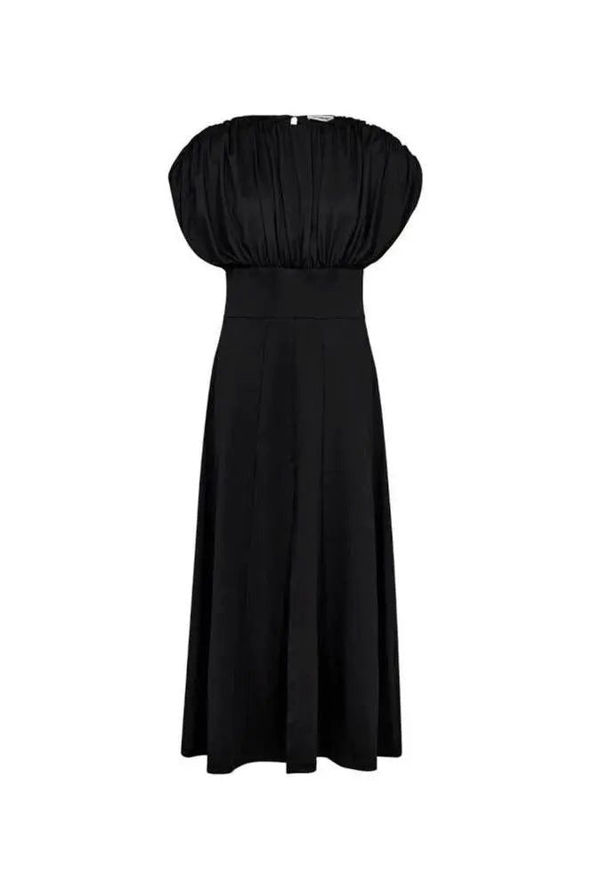 Co'couture Midikleid Wunderschönes schwarzes Kleid