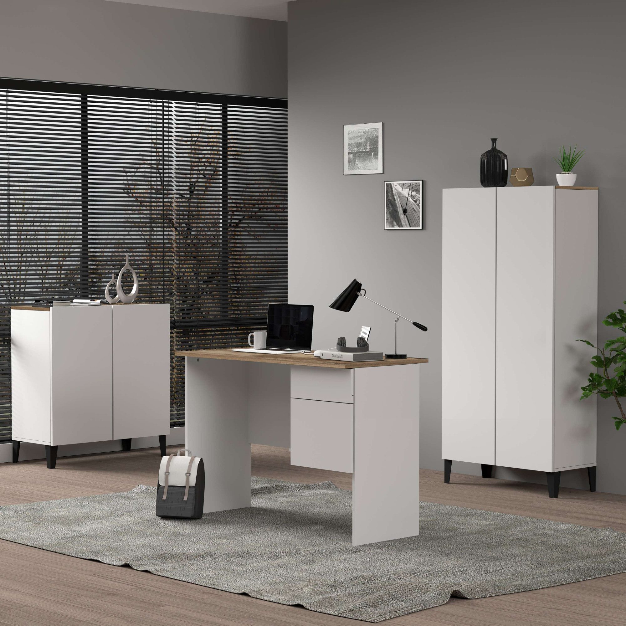 INOSIGN Schreibtisch Sunrise, kleiner Computertisch, Bürotisch, günstig online kaufen