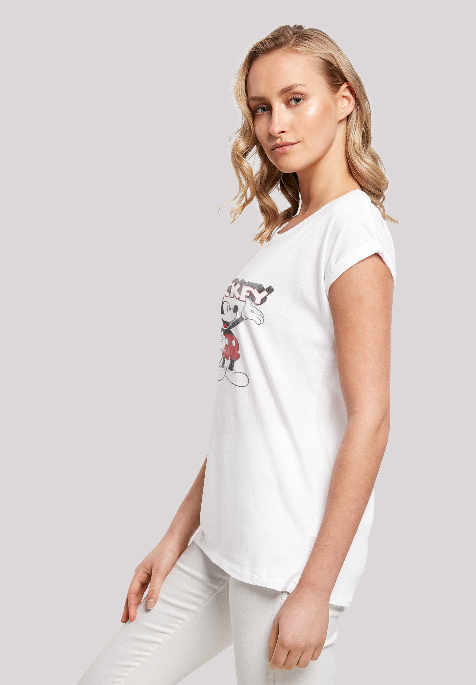 F4NT4STIC T-Shirt Disney Micky Merch,Regular-Fit,Kurze Ärmel,Bedruckt Damen,Premium Presents Mouse Classic Maus Mickey