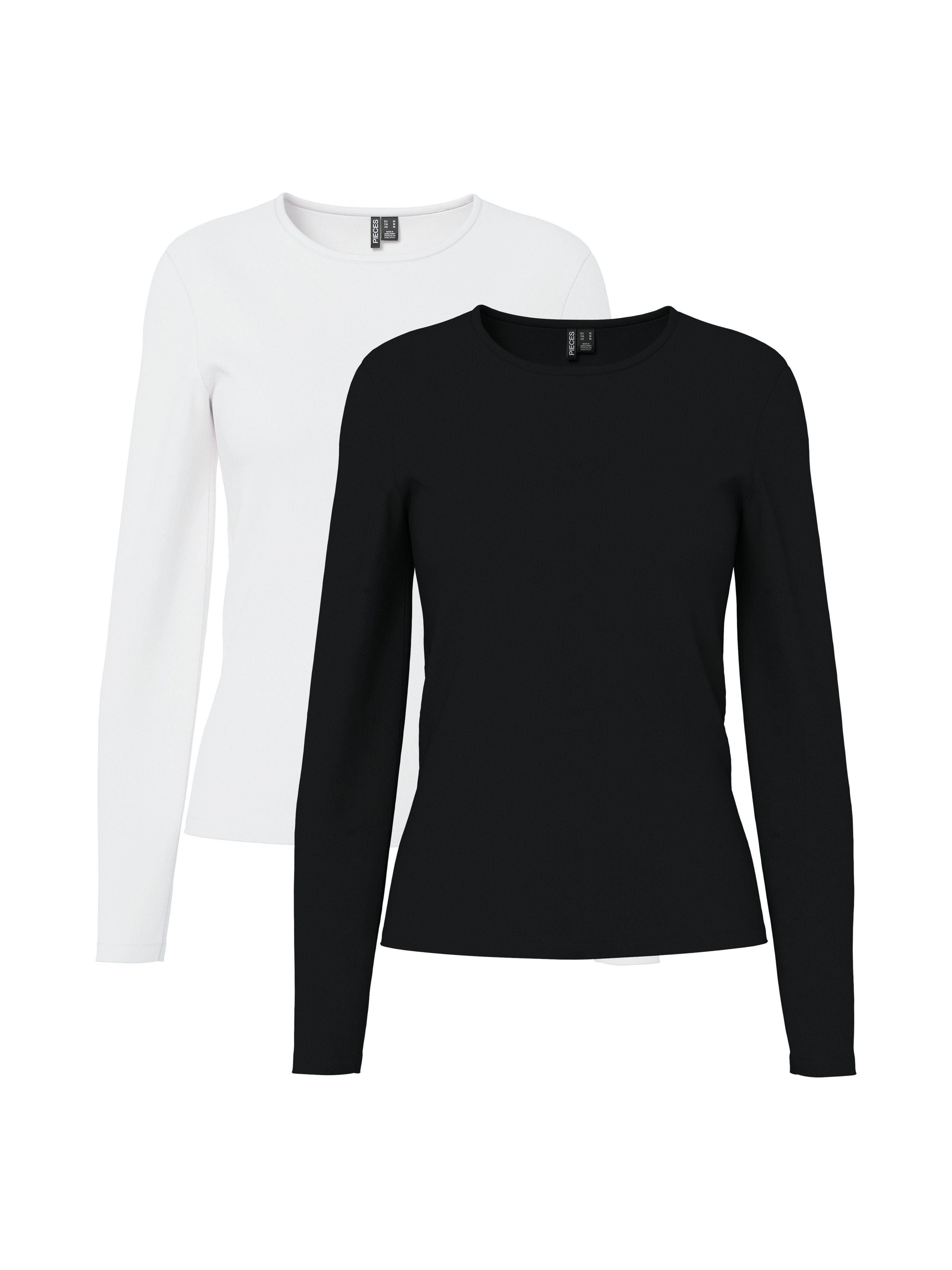 Langarmshirt PCAMELIA LS TOP 2-PACK JRS NOOS BC