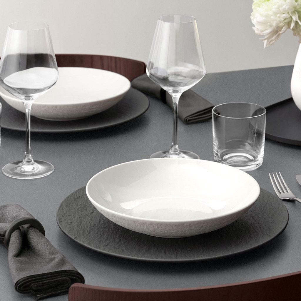 Villeroy & Boch Müslischale Manufacture Schale, Porzellan, (1-tlg), Premium Porcelain, mikrow.- & spülm.sicher, Made in Germany