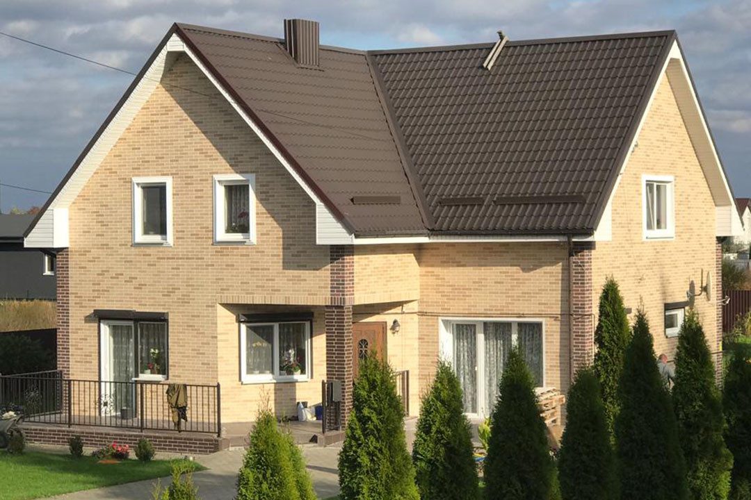 STM Company Verblendsteine AMK Fassadensystem für Innen und Aussen, Wandverkleidung Ziegeloptik, BxL: 99,50x125,00 cm, 9,00 qm, Wandpaneele, innen/außenbereich, Ziegelsteinoptik