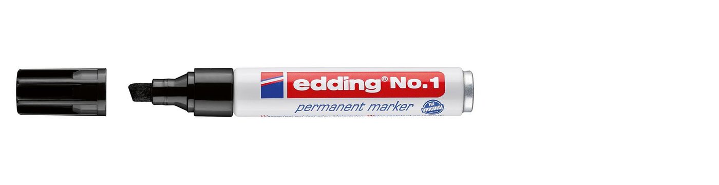 Thumbnail - edding Permanentmarker Edding Permanentmarker No. 1 schwarz