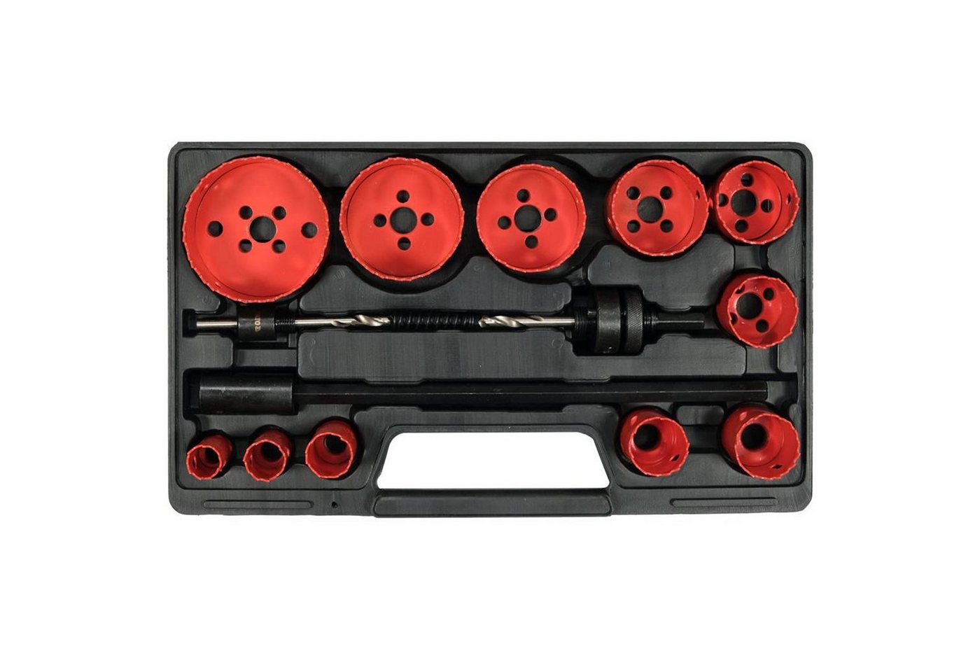 Thumbnail - ECI Tools Bohrkrone Universal-Lochsägensatz 15 Teilig YT-3381, Ø 76 mm, 15tlg.
